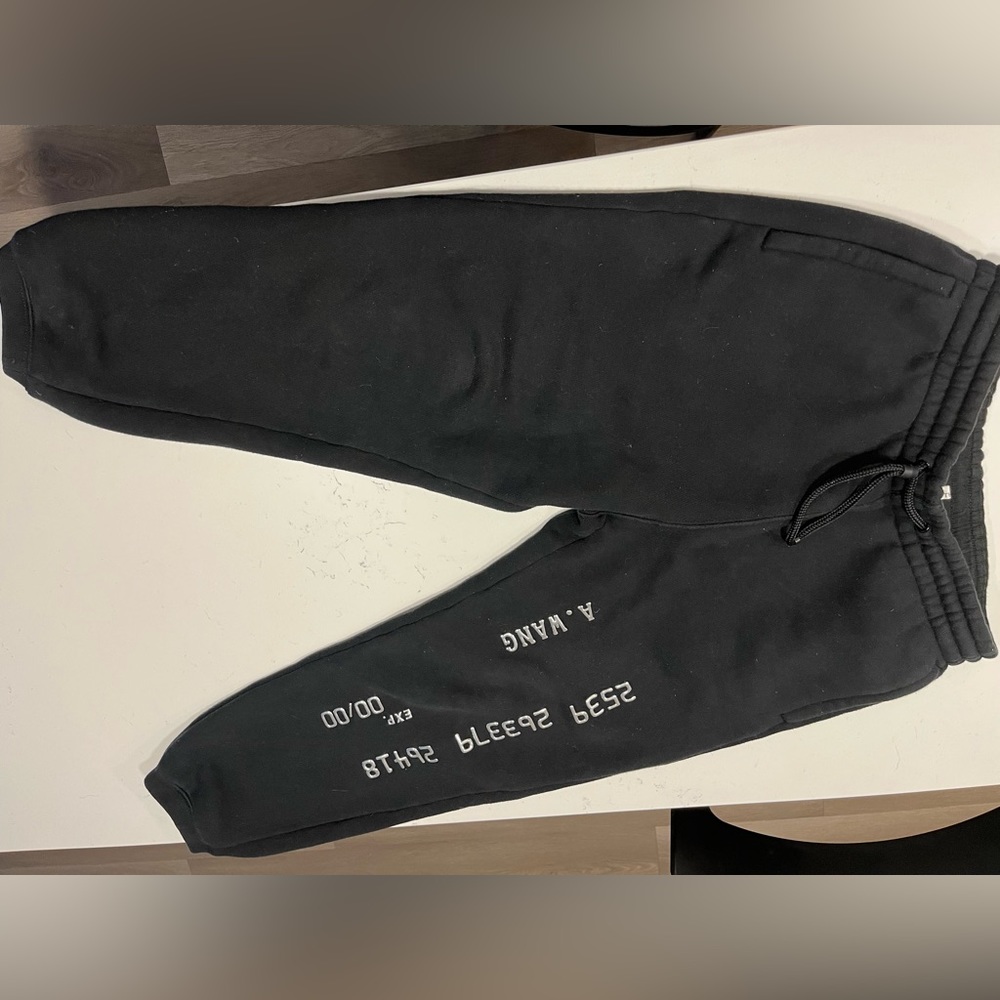 Black Alexander Wang Sweatpants